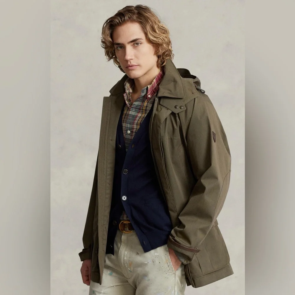 Polo Ralph Lauren Khaki Military Jacket